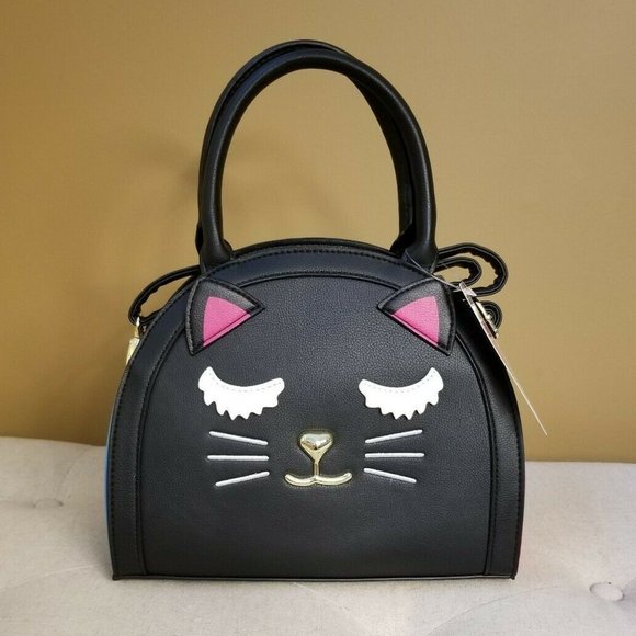 Black Cat Face Handbag - Picture 2 of 8
